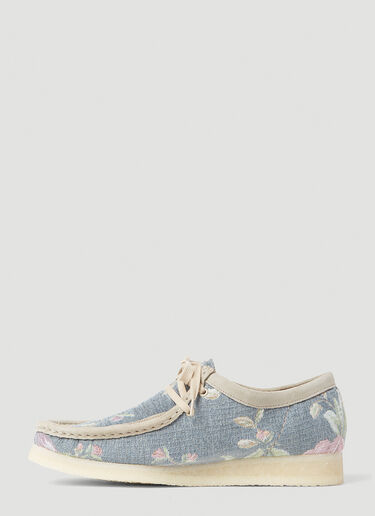 CLARKS ORIGINALS 왈라비 슈즈 라이트 블루 cla0152001