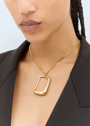 Marc Jacobs Le Collier Ovalo Necklace Silver mcj0255004