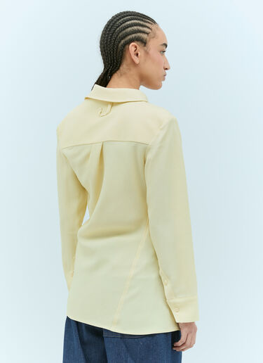 Jacquemus La Chemise Pablo Shirt Yellow jac0256022