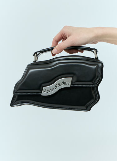 Distortion Wavy Mini Handbag Acne Studios Distortion Wavy Mini Handbag Black acn0254006