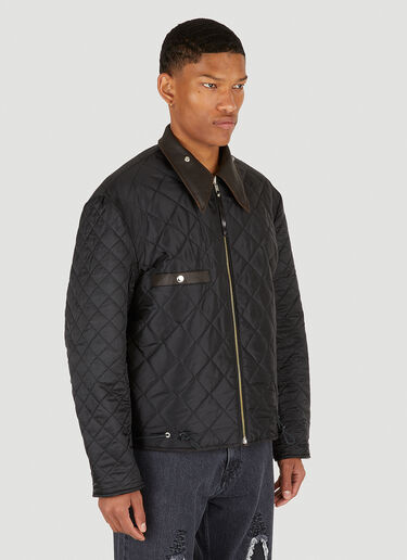 Our Legacy Reversible Varsity Jacket Black our0151006