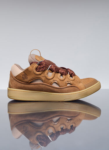 Lanvin Curb Sneakers Brown lnv0155014