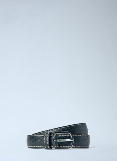 Slim Leather Belt TOTEME Slim Leather Belt Black tot0255049