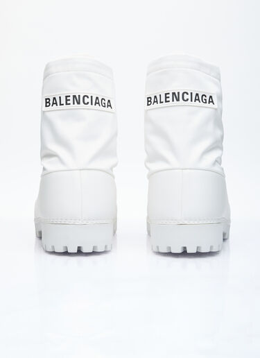 Balenciaga Alaska Low Boots White bal0255109