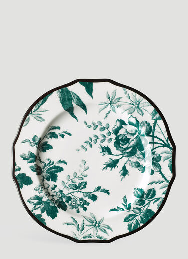 Gucci Set Of Two Herbarium Side Plate Green wps0638360