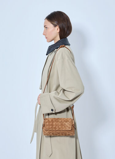 LN-CC® - Bottega Veneta: Notturno Shoulder Bag - Brown Bottega Veneta Notturno Shoulder Bag Brown bov0265043