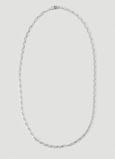 Tom Wood Cable Necklace Silver tmw0345009