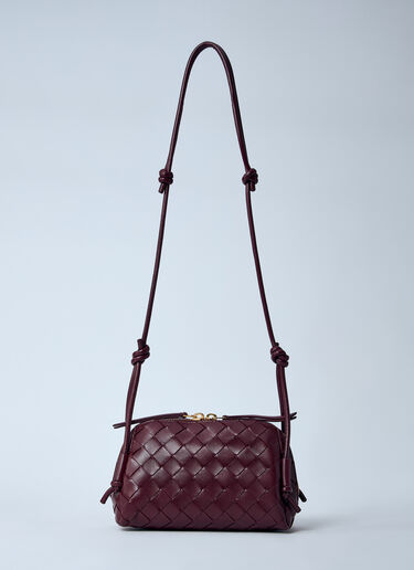 Bottega Veneta Intrecciato Concert Pouch Burgundy bov0259050
