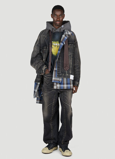 Maison Mihara Yasuhiro Embedded Jeans Grey mmy0152012