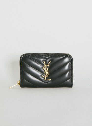 Saint Laurent Cassandre Matelassé コイン ウォレット ブラック sla0253137