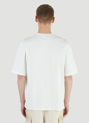 Ader Error Folded T-Shirt White adr0344010