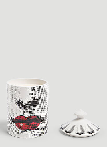 Fornasetti Bacio Small Scented Candle White wps0670282