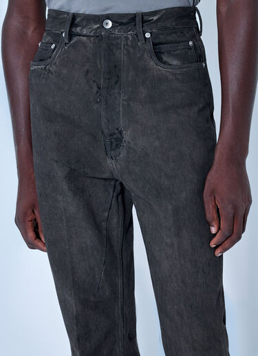 LN-CC® - Rick Owens: Bolan Bootcut Jeans - Grey Rick Owens Bolan Bootcut Jeans Grey ric0166007