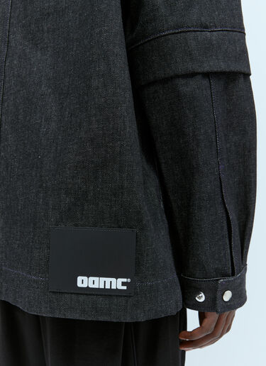 OAMC シエラ デニムシャツ ブラック oam0154006