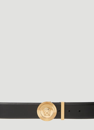 Versace Medusa Biggie Belt Black ver0149034