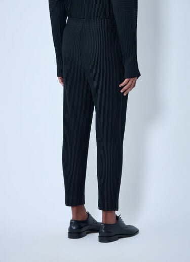 Homme Plissé Issey Miyake Pleated Tapered Pants Black hmp0163001