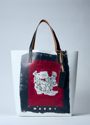 Marni Tribeca Tote Bag Blue mni0159001
