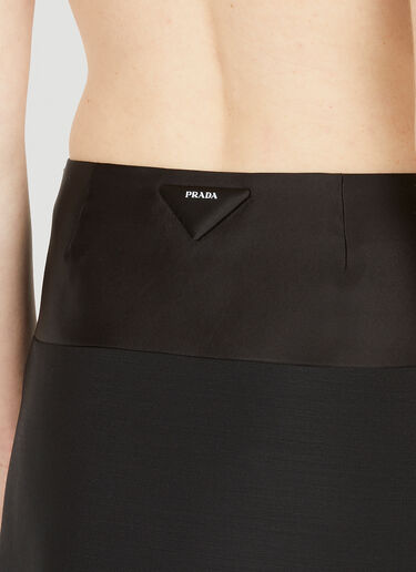 Prada Suit Mini Skirt Black pra0251004