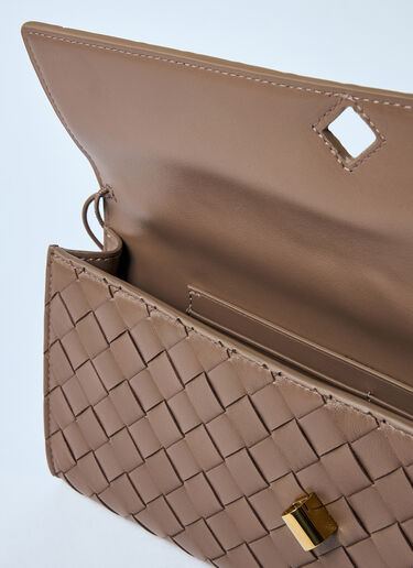 Bottega Veneta Long Andiamo Clutch Brown bov0259067