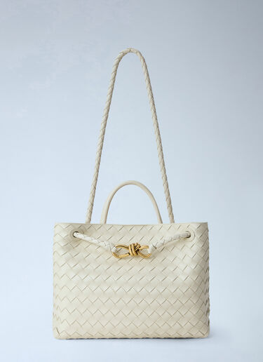 LN-CC® - Bottega Veneta: Medium Andiamo Handbag - Beige Bottega Veneta Medium Andiamo Handbag Beige bov0262048