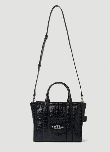 Croc Embossed Mini Tote Bag Marc Jacobs Croc Embossed Mini Tote Bag Black mcj0251034