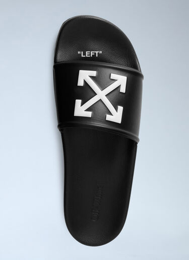 Arrow Slide Sandals Off-White Arrow Slide Sandals Black ofw0162020