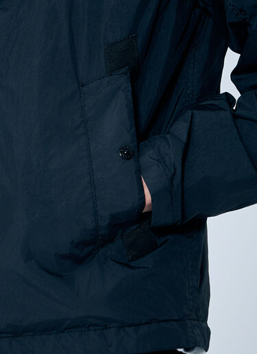 Stone Island Short Parka Jacket Black sto0160029