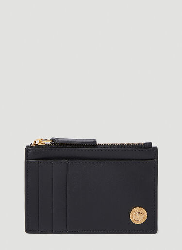 Versace Medusa Biggie Cardholder Black ver0151036