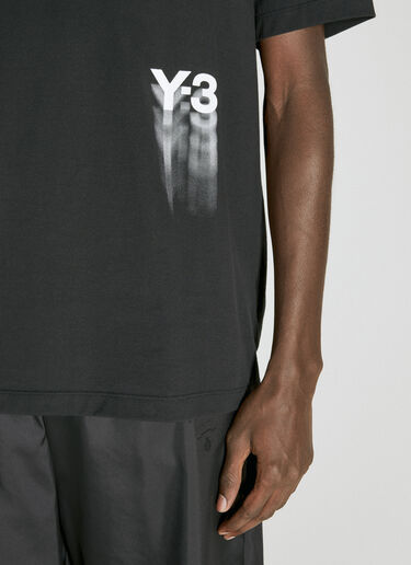 Y-3 GFX Short Sleeve T-Shirt Black yyy0356009