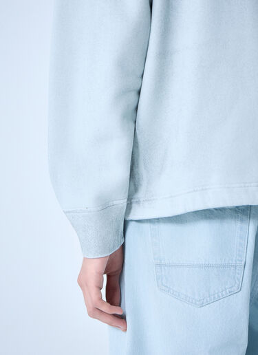 Stone Island Hooded Zip Sweatshirt Blue sto0164014