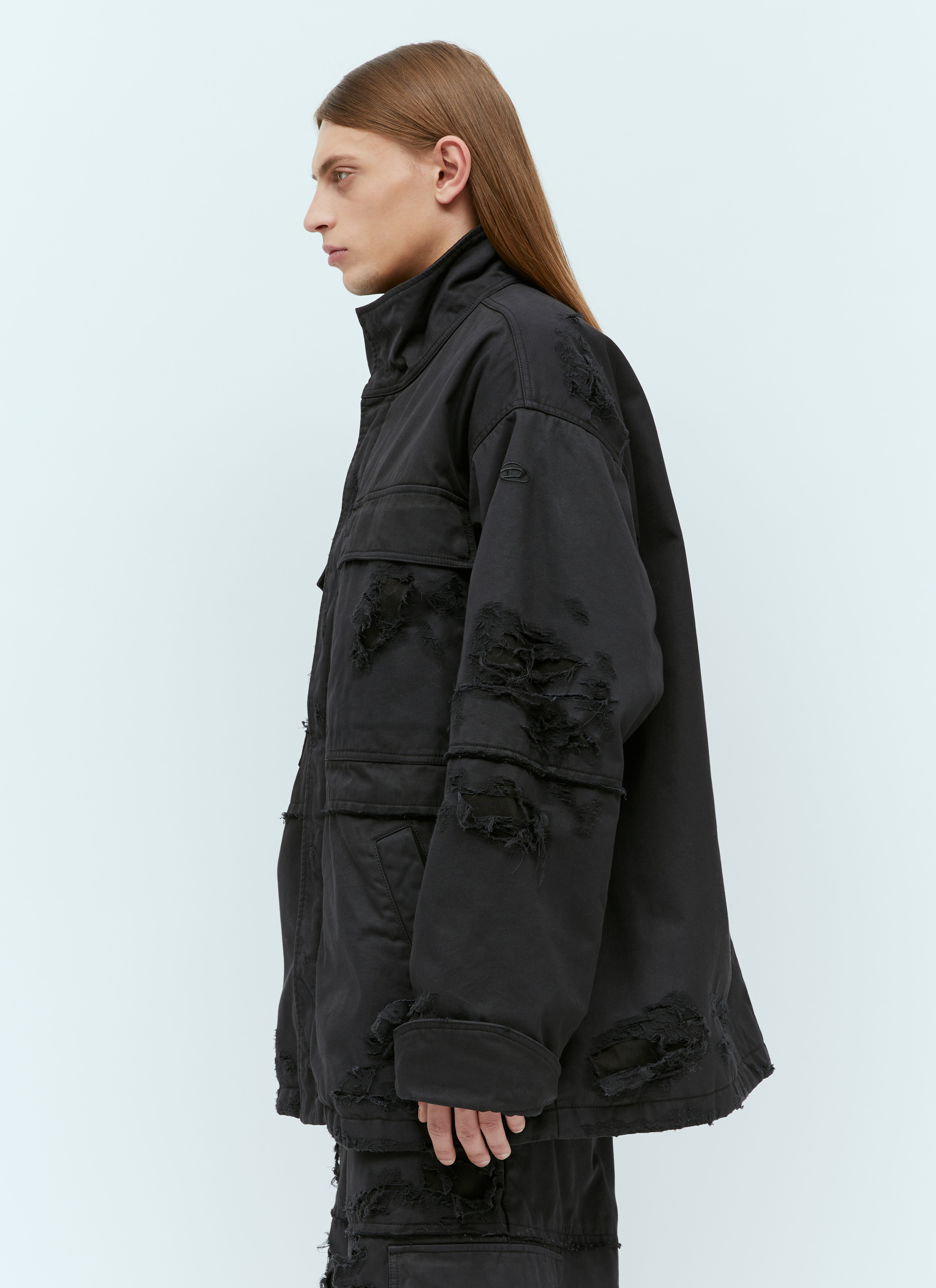 激安人気新品 Diesel Men's' J-Oise Jacket in Black | LN-CC® ジャケット・アウター