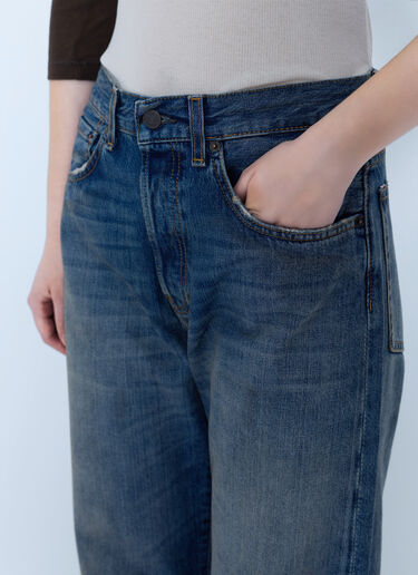 LN-CC® - Acne Studios: Regular Fit 2021F Jeans - Blue Acne Studios Regular Fit 2021F Jeans Blue acn0265054