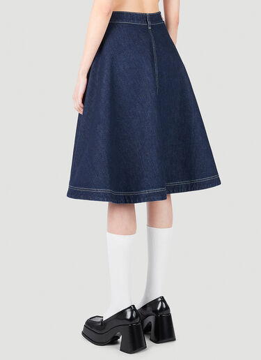 Denim Circle Skirt Kenzo Denim Circle Skirt Blue knz0252032