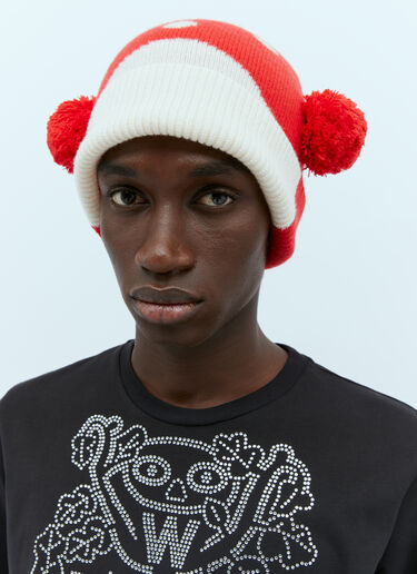 Walter Van Beirendonck Walter Beanie Hat Red wlt0154023