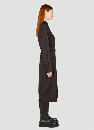 Jil Sander 트렌치 코트 다크 브라운 jil0251004