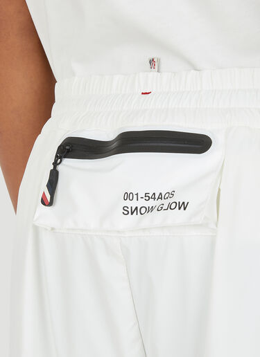 9 Moncler DYNAMIC 抽绳短裤 白色 mdn0148005