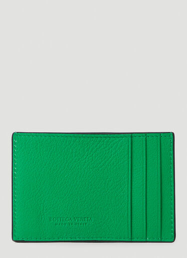 Intreccio Card Holder Bottega Veneta Intreccio Card Holder Green bov0149055