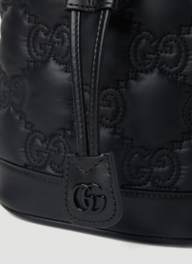 Gucci GG Matelassé 水桶单肩包 黑色 guc0251105