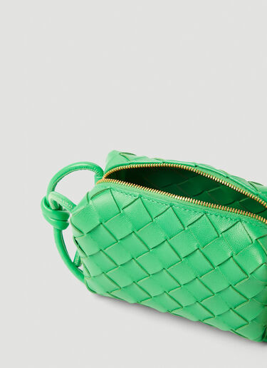 Bottega Veneta Loop Intrecciato Mini Shoulder Bag Green bov0251025