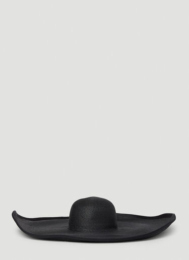 Max Mara Oversized Hat Black max0252066