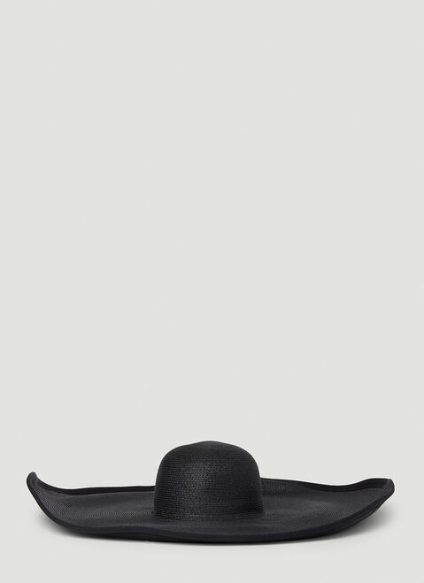 Burberry Oversized Hat Black bur0349008