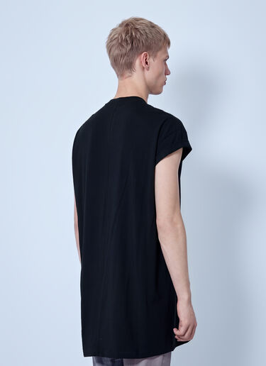 LN-CC® - Rick Owens: Jumbo Short Sleeve T-Shirt - Black Rick Owens Jumbo Short Sleeve T-Shirt Black ric0166006