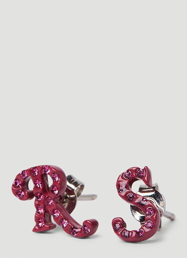 Raf Simons R + S 耳环 粉红色 raf0250023