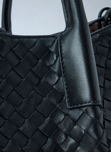 LN-CC® - Bottega Veneta: Pinacoteca Medium Handbag - Black Bottega Veneta Pinacoteca Medium Handbag Black bov0265030