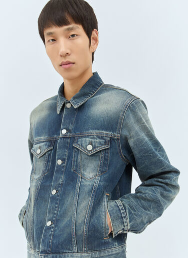 Acne Studios 위스커드 데님 재킷 블루 acn0157021
