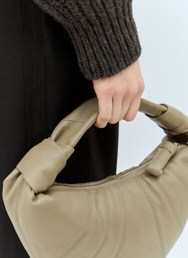 Lemaire Mini Fortune Croissant Handbag Khaki lem0258041