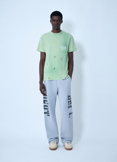 Gallery Dept. Logo Motif T-Shirt Green gdp0160016