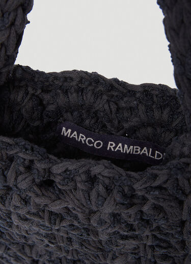 Marco Rambaldi Knit Shoulder Bag Black mra0252025