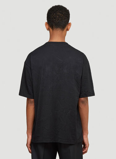 Balenciaga Multilanguages T-Shirt Black bal0143018