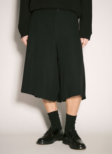 G-Pleats Shorts Yohji Yamamoto G-Pleats Shorts Black yoy0158002